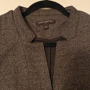 Banana Republic Black and white blazer jacket, NWOT, size Large women